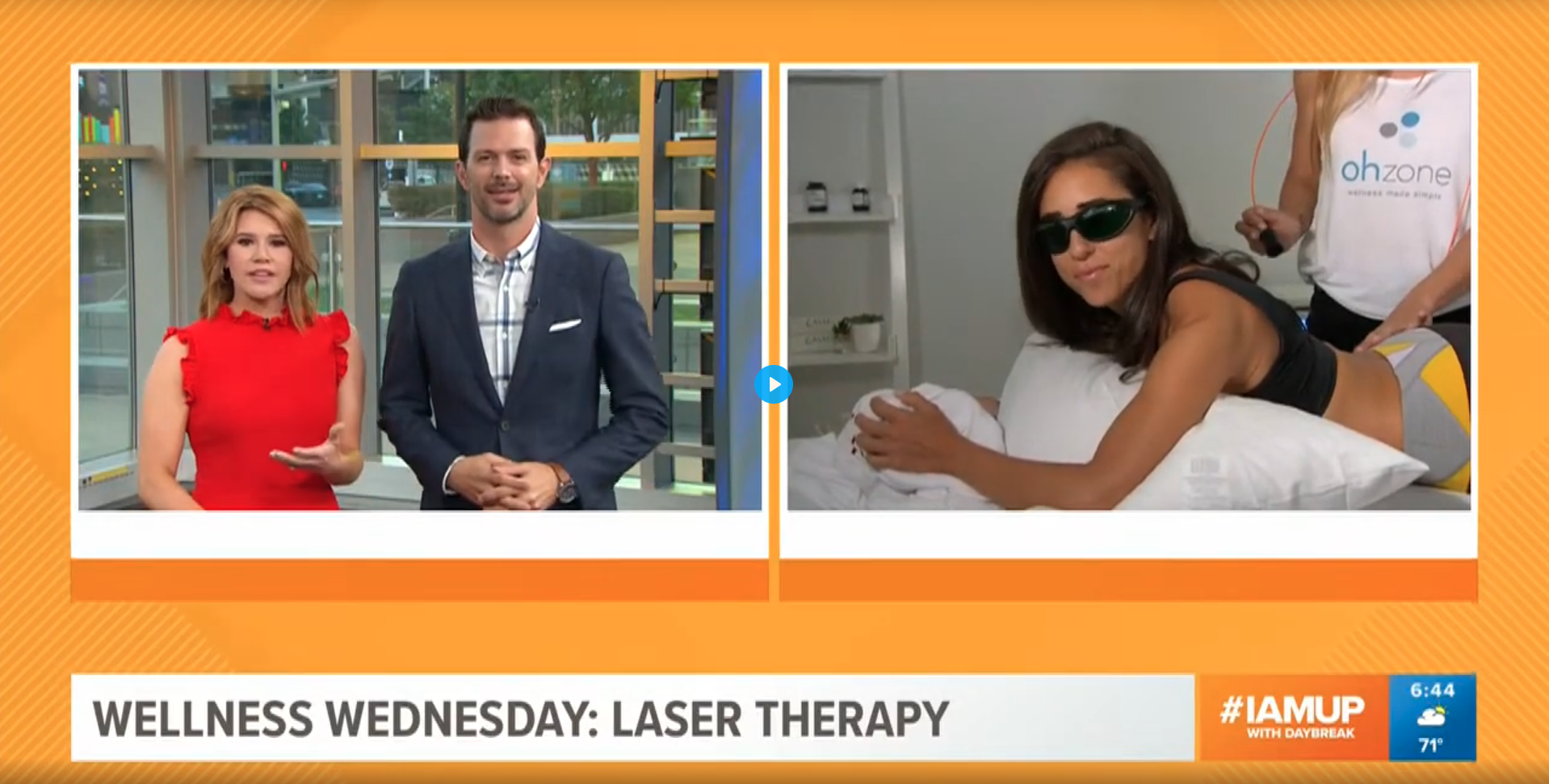 CureWave Lasers ABC News - Wellness Wednesday